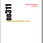 Sandvik DD311 Drilling Rig Full Documents (Service, Operator, Maintenance Manual and Parts Catalog) [L19D7031]