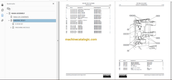 Sandvik DD321-40 Drilling Rig Full Documents (Service, Operator, Maintenance Manual and Parts Catalog) [115D33216] - Image 3