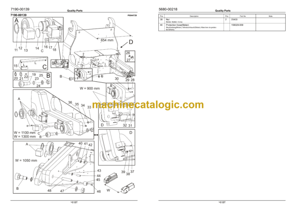 BT RRE200, RRE200C, RRE200E, RRE200EC Reach Truck Quality Parts Manual - Image 4