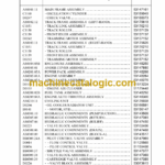 Ingersoll Rand ECM580 Crawler Drilling Machine Parts Manual (X00702700)