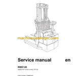 BT RWE120 Pedestrian Stacker Master Service Manual