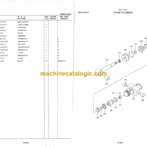 Furukawa HCR1000 EDS Drill Rig Parts Manual