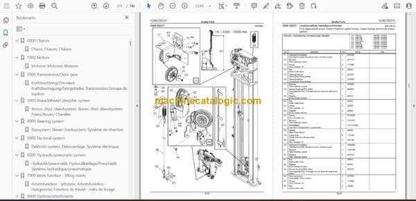 BT RRE140, RRE140C, RRE140E, RRE140EC, RRE160, RRE160C, RRE160E, RRE160EC Reach Truck Quality Parts Manual - Image 2