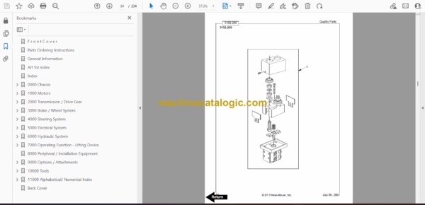 BT CSX Electric Stacker Operator, Parts Manual and Diagrams - Image 3