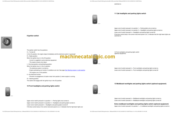 Volvo G900 Motor Grader Operators Manual - Image 3