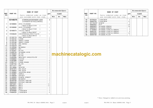 Ingersoll Rand ECM580 Crawler Drilling Machine Parts Manual (X00702700) - Image 3