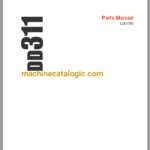 Sandvik DD311 Drilling Rig Full Documents (Service, Operator, Maintenance Manual and Parts Catalog) [L20D7265]