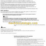 Volvo EC330B Excavator Operators Manual