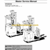BT RTX35, RTX45 Stand-Up Rider Forklift Master Service Manual