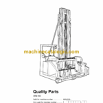 BT VRE150 Very Narrow Aisle Truck Quality Parts Manual
