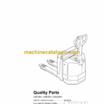 BT LWE180, LWE200, LWE200N Electric Pallet Truck Quality Parts Manual