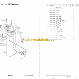Furukawa HCR15D-2, HCR15ED-2 Drill Rig Parts Manual