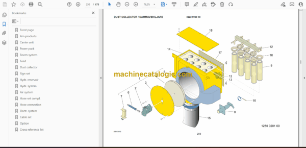 Atlas Copco T15 ROC Parts Manual - Image 2