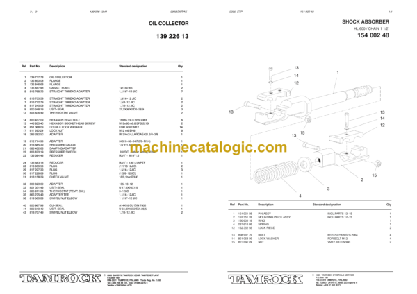 Sandvik Ranger 600-2 Drill Rig Parts Manual (104T6745-1) - Image 4
