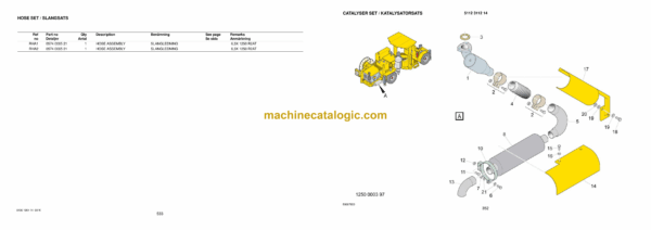 Atlas Copco H1254 Simba Parts Manual - Image 4