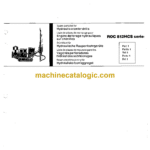 Atlas Copco 812HCS Series ROC Parts Manual