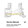 BT VCE150A, 150AC, 125ASF, 125ACSF Very Narrow Aisle Truck Master Service Manual