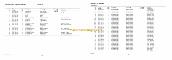 Atlas Copco 281 Rocket Boomer Parts Manual - Image 4