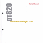 Sandvik DT820 Drill Rig Parts Manual (113D19946-1)