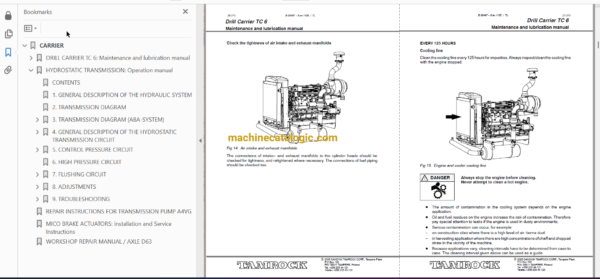 Sandvik Axera 6-240 Full Documents (Service, Operator, Maintenance Manual and Parts Catalog) [106D7845] - Image 3