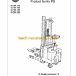 BT LSR1200, LSV1600, LSV1250, LST1350, LSF1250 Electric Stacker Master Service Manual