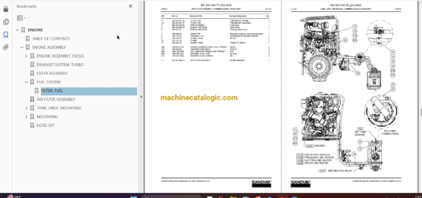 Sandvik DD422i Drilling Rig Full Documents (Service, Operator, Maintenance Manual and Parts Catalog) [119D57996] - Image 3