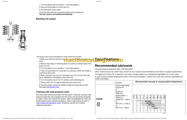 Volvo L350F Wheel Loader Operators Manual - Image 3