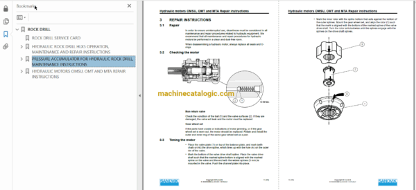 Sandvik DD321-40 Drilling Rig Full Documents (Service, Operator, Maintenance Manual and Parts Catalog) [116D41590] - Image 3
