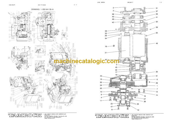 Sandvik Ranger 780RP Drill Rig Parts Manual (107T11585-1) - Image 3