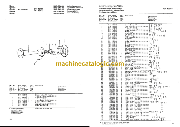 Atlas Copco 400A ROC Parts Manual - Image 4