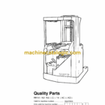 BT RR N1, N2, N3C, 15AC, ACi Reach Truck Quality Parts Manual