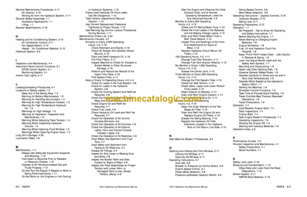 Daewoo Solar 130-3 Excavator Operation and Maintenance Manual (Serial Number 0022 and Up) - Image 2