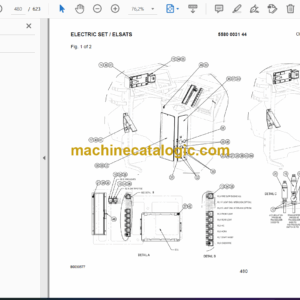 Atlas Copco ST710 Scooptram Parts Manual (8997248500)