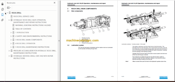 Sandvik DD320S Drilling Rig Full Documents (Service, Operator, Maintenance Manual and Parts Catalog) [L19D7213] - Image 2