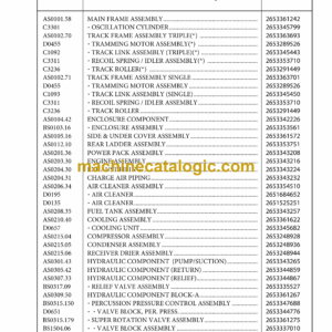 Atlas Copco T45 PowerROC Parts Manual