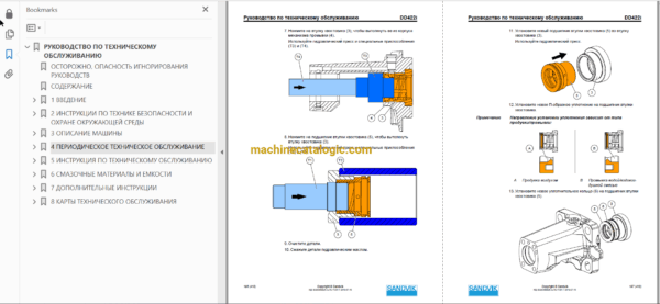 Sandvik DD422i Drilling Rig Full Documents (Service, Operator, Maintenance Manual and Parts Catalog) [119D61225] - Image 2