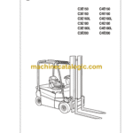 BT C3E150, C4E150, C3E160, C4E160, C3E160L, C4E160L, C3E180, C4E180, C3E180L, C4E180L, C3E200, C4E200 Forklift Repair Manual