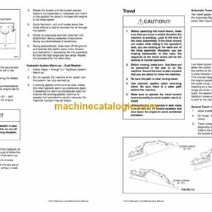 Daewoo Solar 170-3 Excavator Operation and Maintenance Manual (Serial Number 0001 and Up)