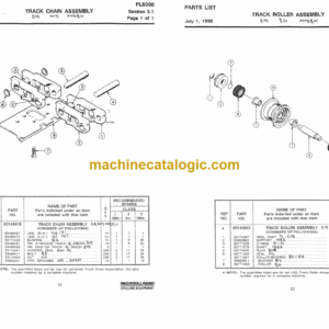Ingersoll Rand CM351 Crawler Drilling Machine Parts Manual