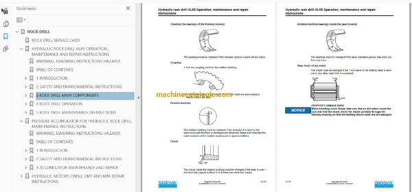 Sandvik DD321-40 Drilling Rig Full Documents (Service, Operator, Maintenance Manual and Parts Catalog) [116D47157] - Image 3