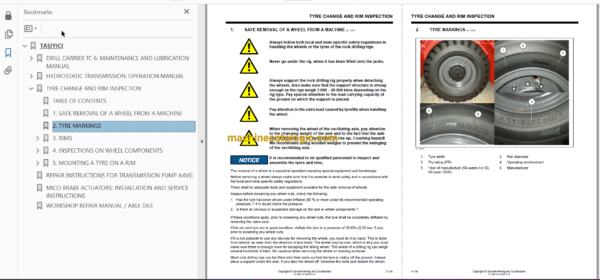 Sandvik DD320-40 Drilling Rig Full Documents (Service, Operator, Maintenance Manual and Parts Catalog) [111D18559] - Image 3