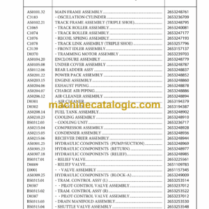 Atlas Copco T35 PowerROC Parts Manual
