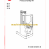 BT RR N, RR B, RR E, RR M Reach Truck Master Service Manual