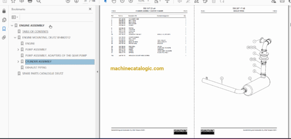 Sandvik DD320-40 Drilling Rig Full Documents (Service, Operator, Maintenance Manual and Parts Catalog) [111D18559] - Image 4