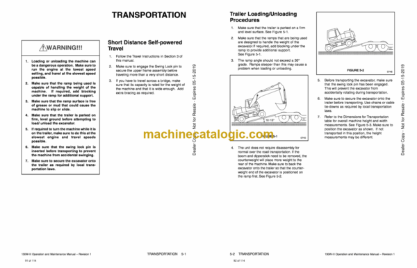 Doosan Solar 130W-3 Wheeled Excavator Operation and Maintenance Manual (Serial Number 1379 and Up) - Image 2
