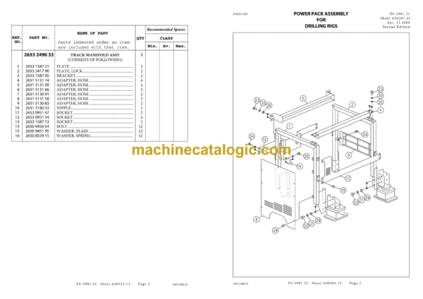 Atlas Copco T35 PowerROC Parts Manual - Image 4