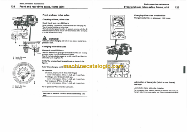 Volvo BM A40 Articulated Dump Truck Operators Manual - Image 3