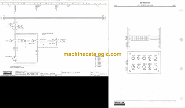 Sandvik DT820 Drill Rig Parts Manual (113D19946-1) - Image 3