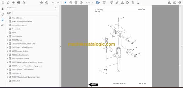 BT CSX10, CSX20, CSX30, CSX40 Electric Stacker Operator and Parts Manual - Image 2