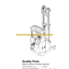 BT RRE250, RRE250C, RRE250E, RRE250EC Reach Truck Quality Parts Manual